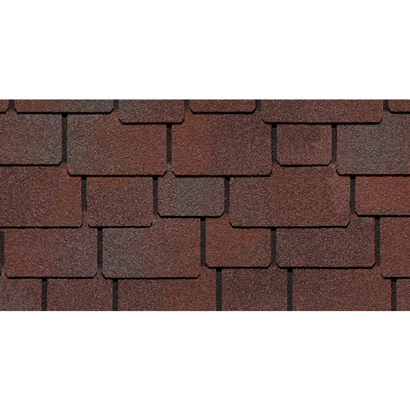 Гибкая черепица Docke PIE LUX Саппоро Тирамису SBS-битум 2,4 м²