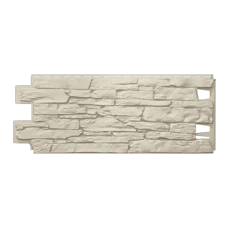 Фасадная панель ТехноНИКОЛЬ ОПТИМА Камень Слоновая кость